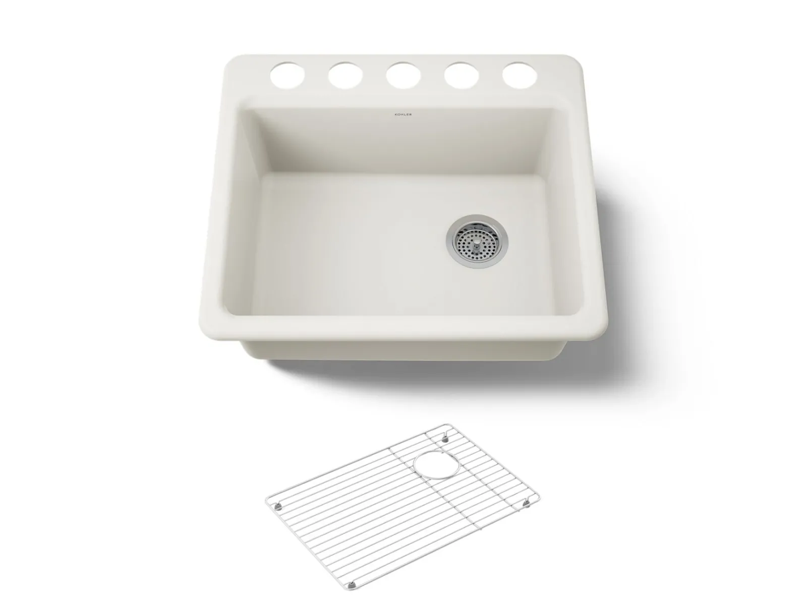 25" undermount single-bowl kitchen sink^Kohler Online