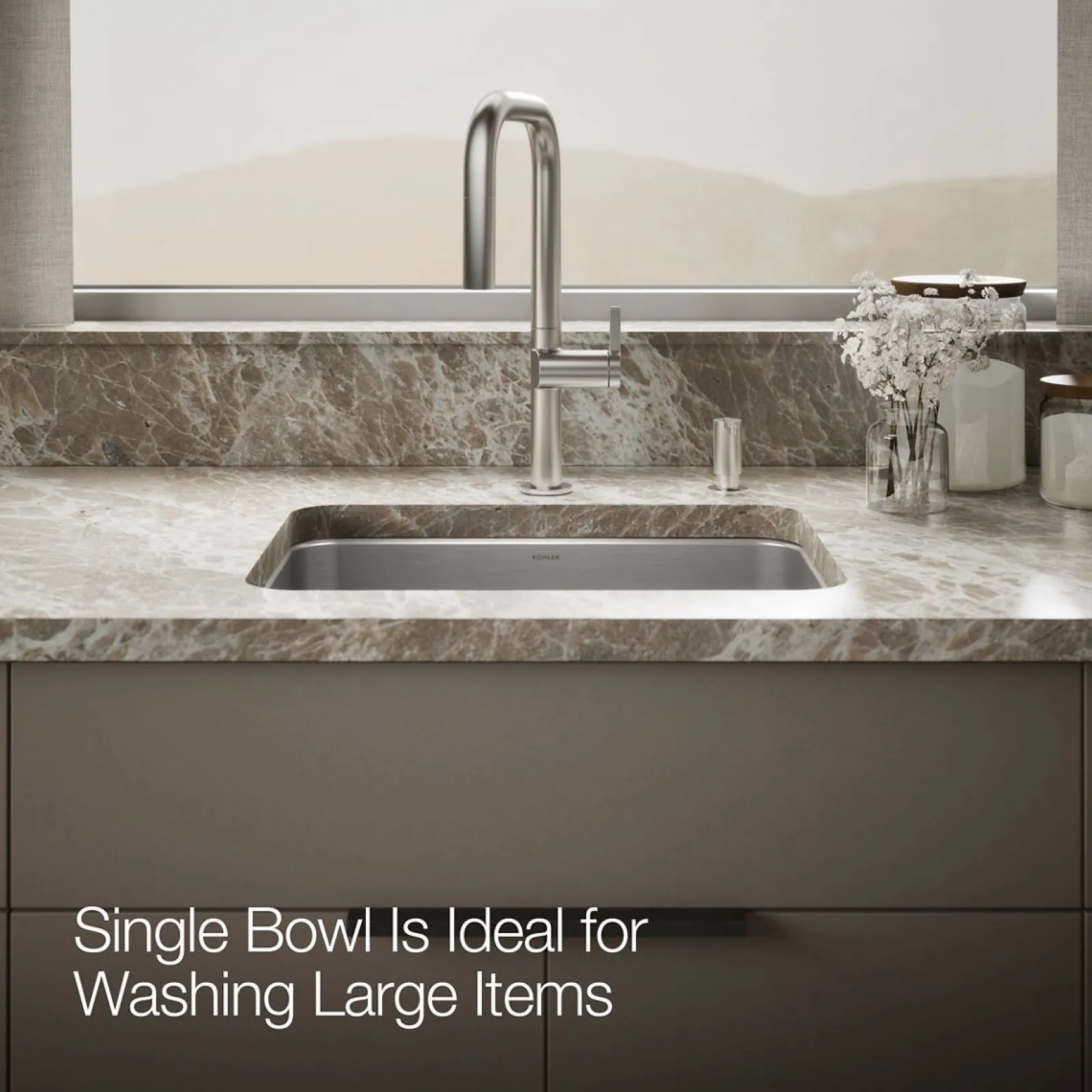 23" undermount single-bowl utility sink^Kohler Online