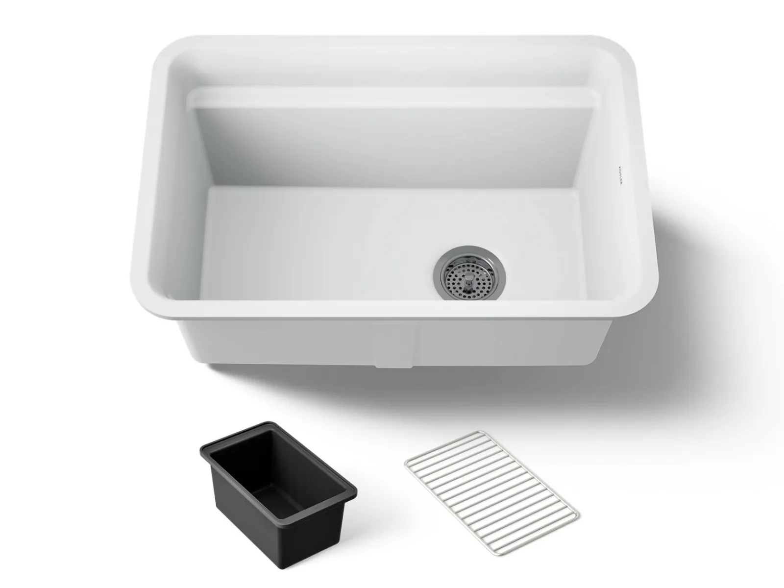 27-1/2" undermount single-bowl utility sink^Kohler New