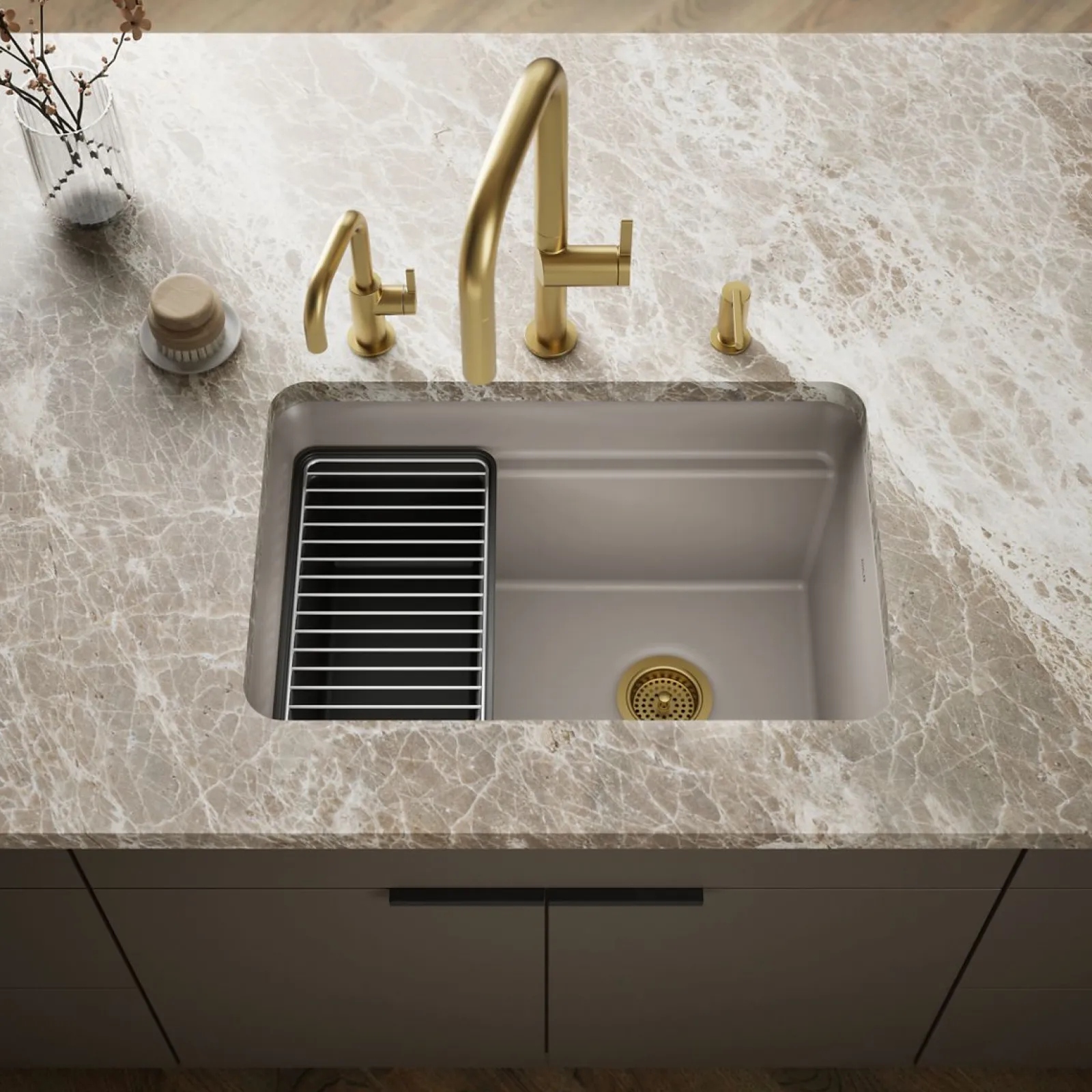 27-1/2" undermount single-bowl utility sink^Kohler New