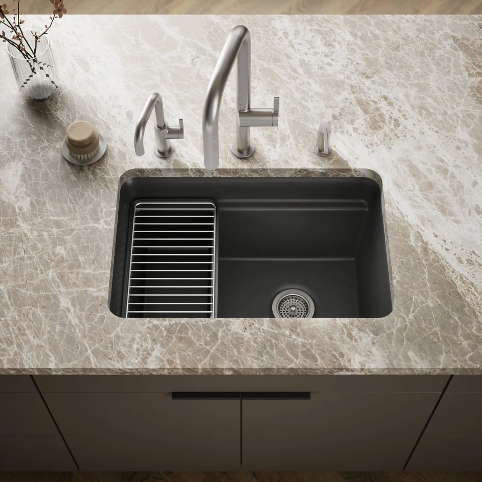 27-1/2" undermount single-bowl utility sink^Kohler New