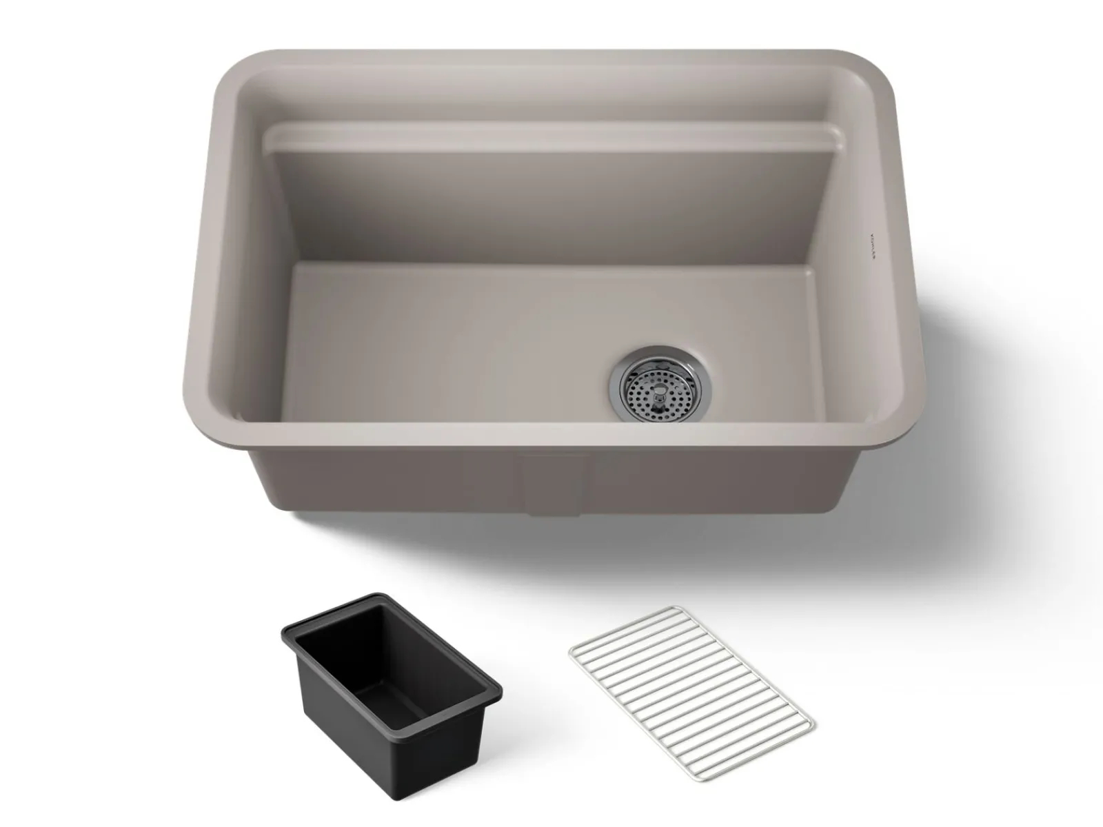 27-1/2" undermount single-bowl utility sink^Kohler New