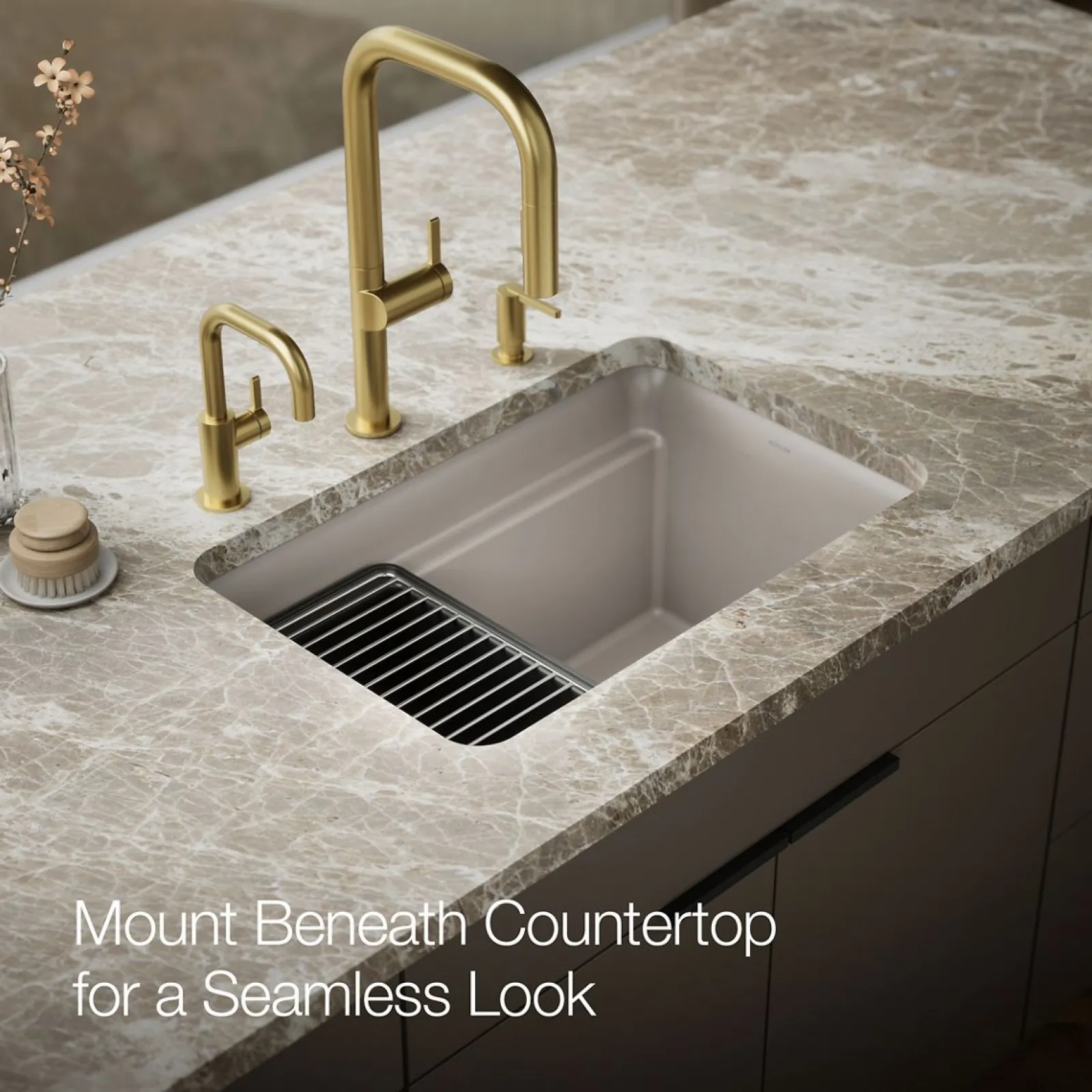27-1/2" undermount single-bowl utility sink^Kohler New