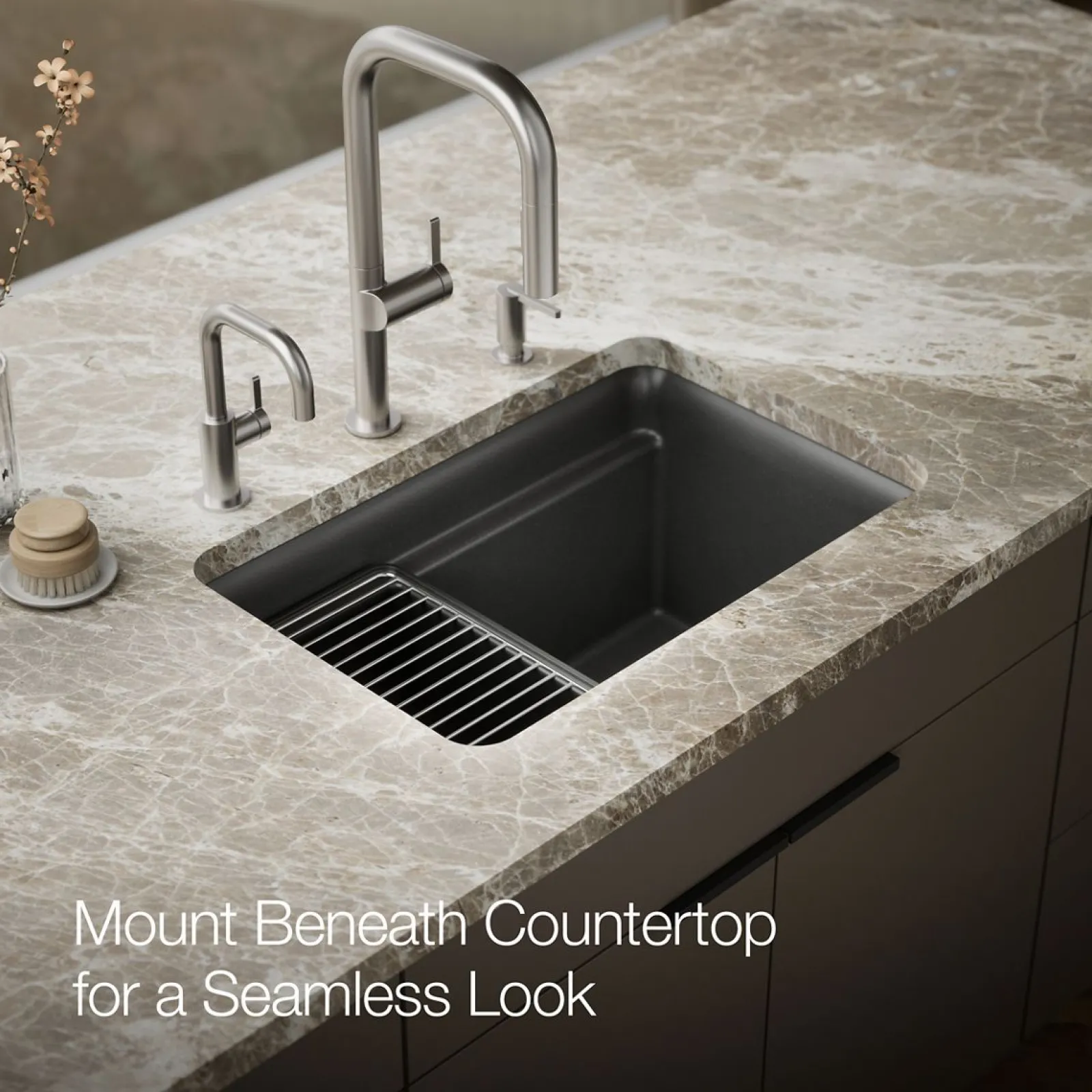 27-1/2" undermount single-bowl utility sink^Kohler New