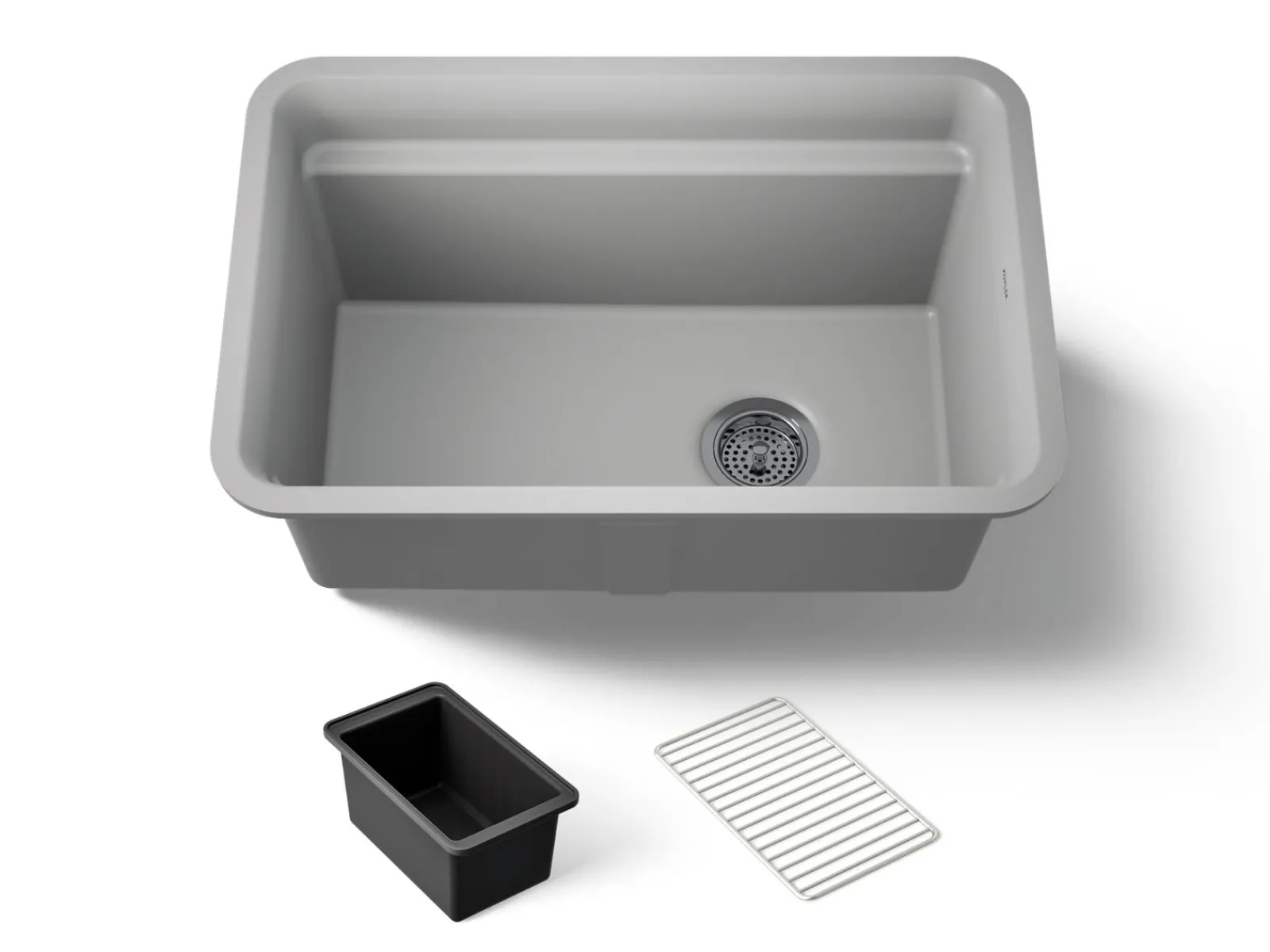 27-1/2" undermount single-bowl utility sink^Kohler New