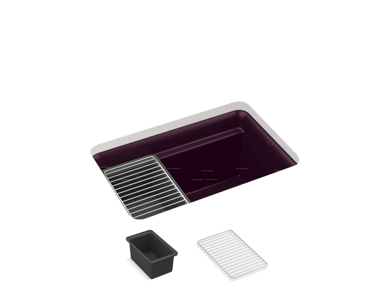 27-1/2" undermount single-bowl utility sink^Kohler New