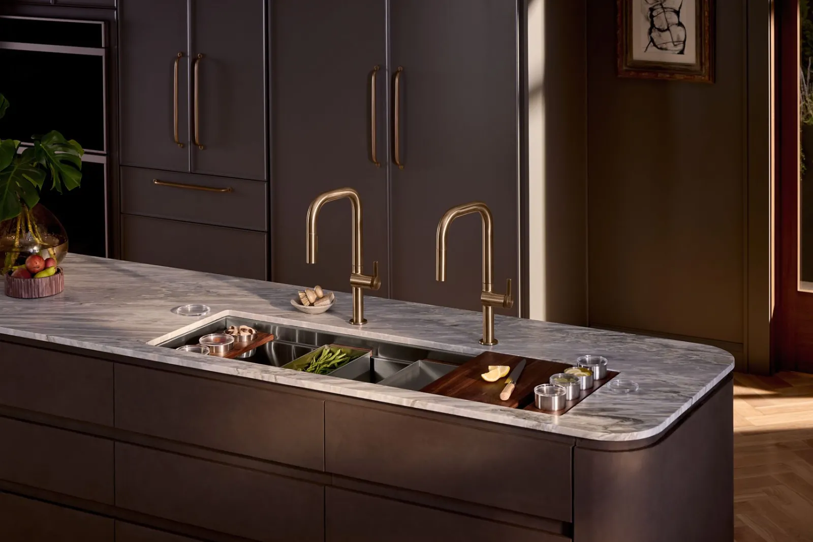 27-3/4" undermount single-bowl workstation kitchen sink^Kohler Sale