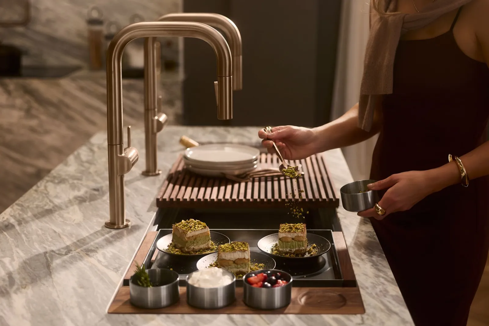27-3/4" undermount single-bowl workstation kitchen sink^Kohler Sale
