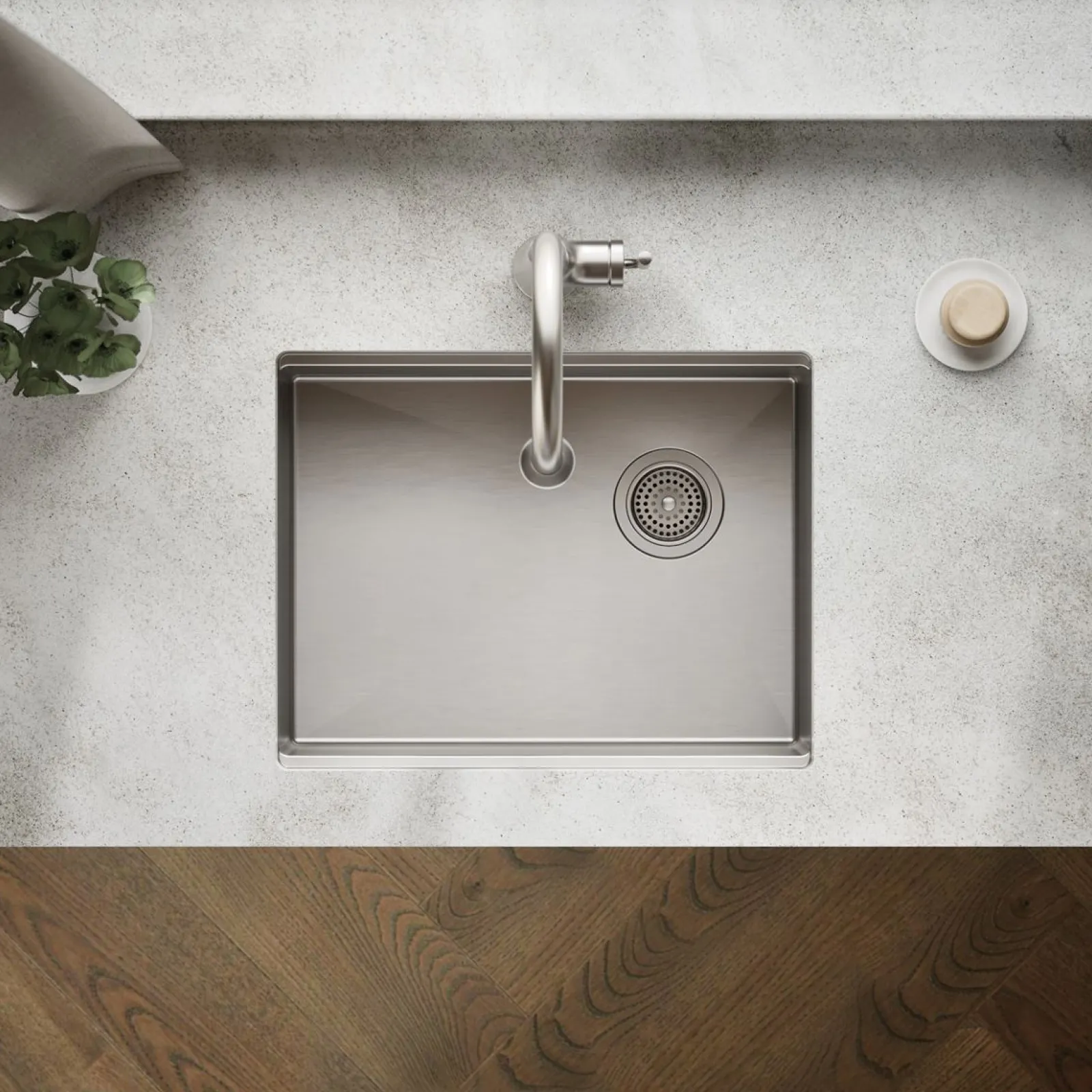 23" undermount single-bowl workstation kitchen sink^Kohler Discount