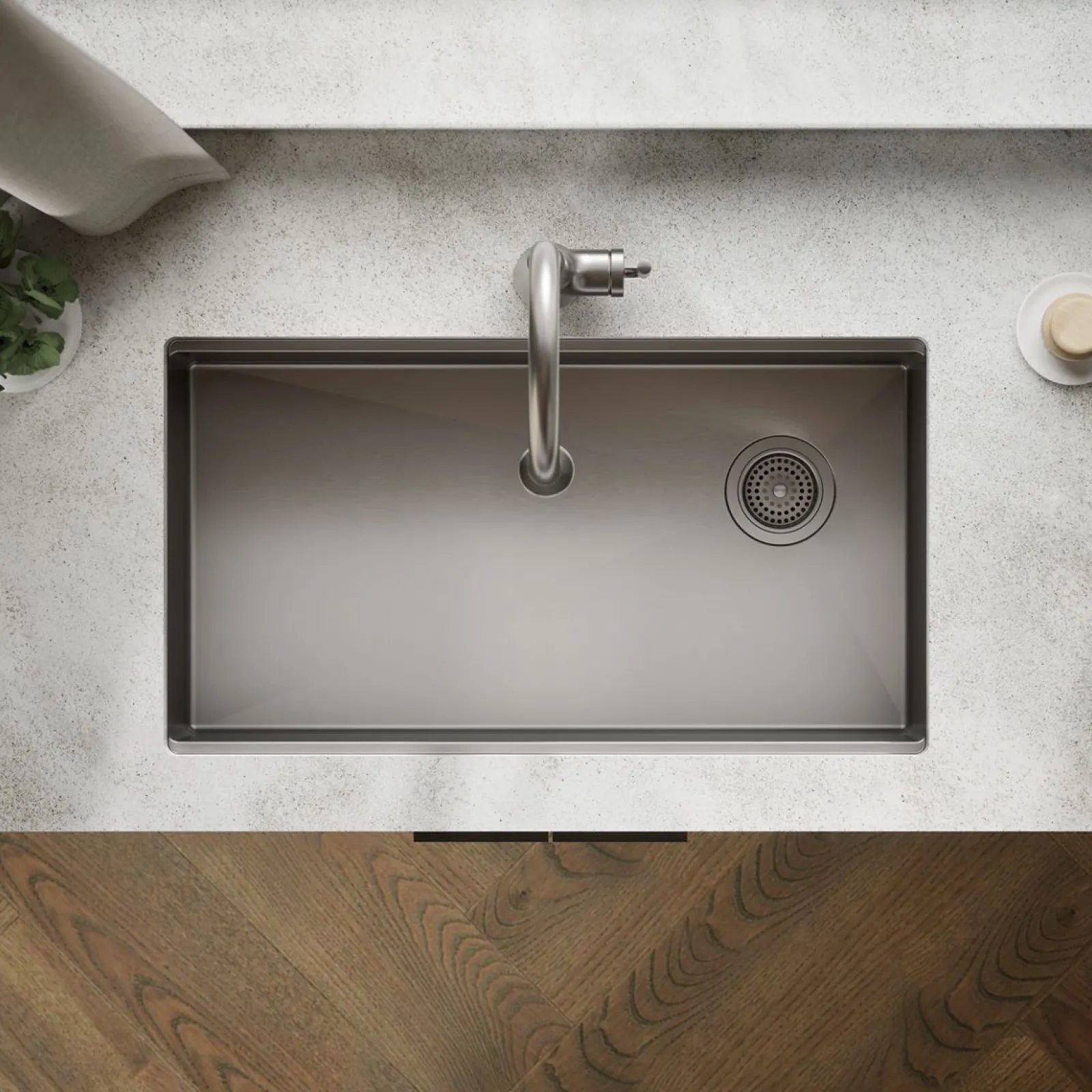 32" undermount single-bowl workstation kitchen sink^Kohler Discount