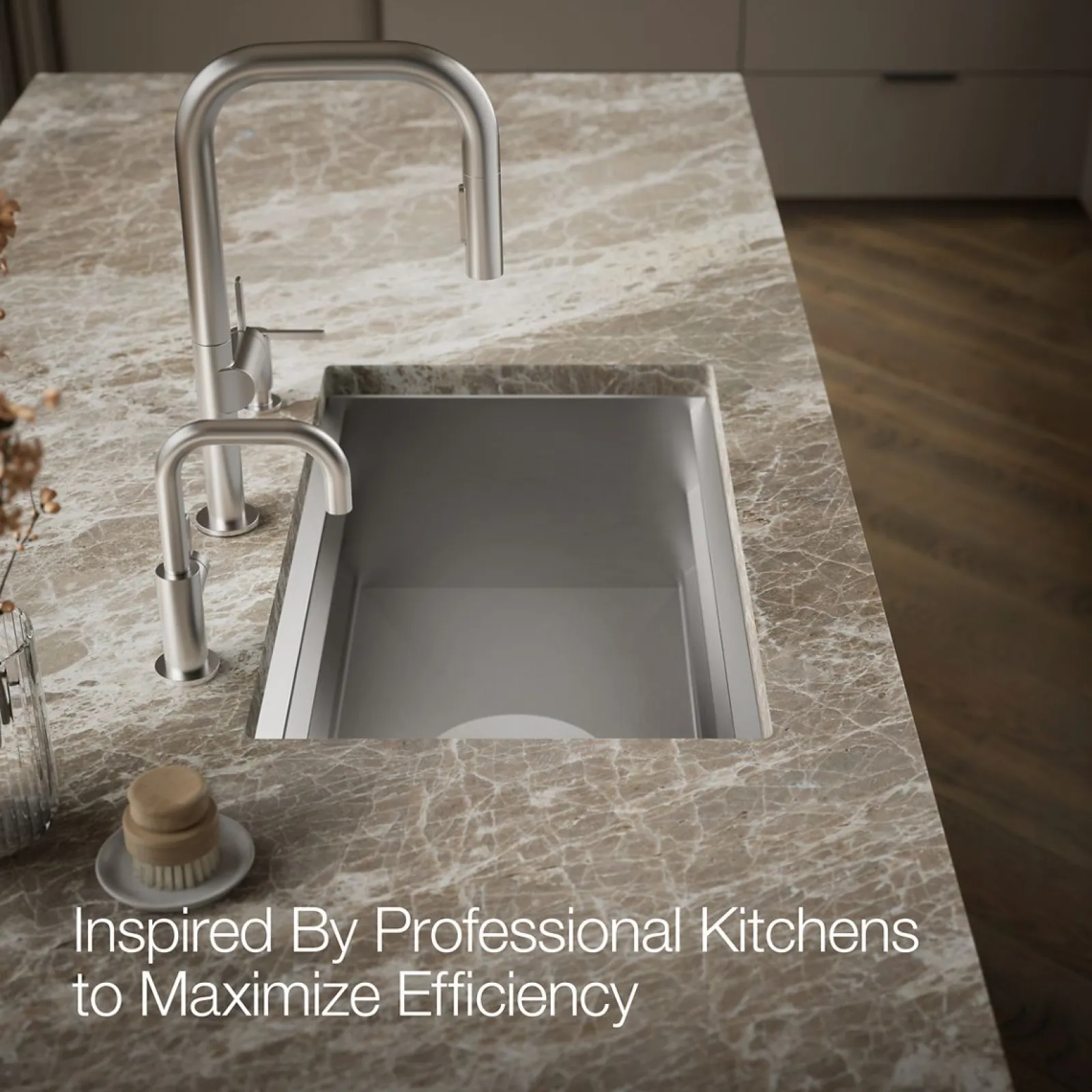 29" undermount single-bowl workstation kitchen sink^Kohler Outlet