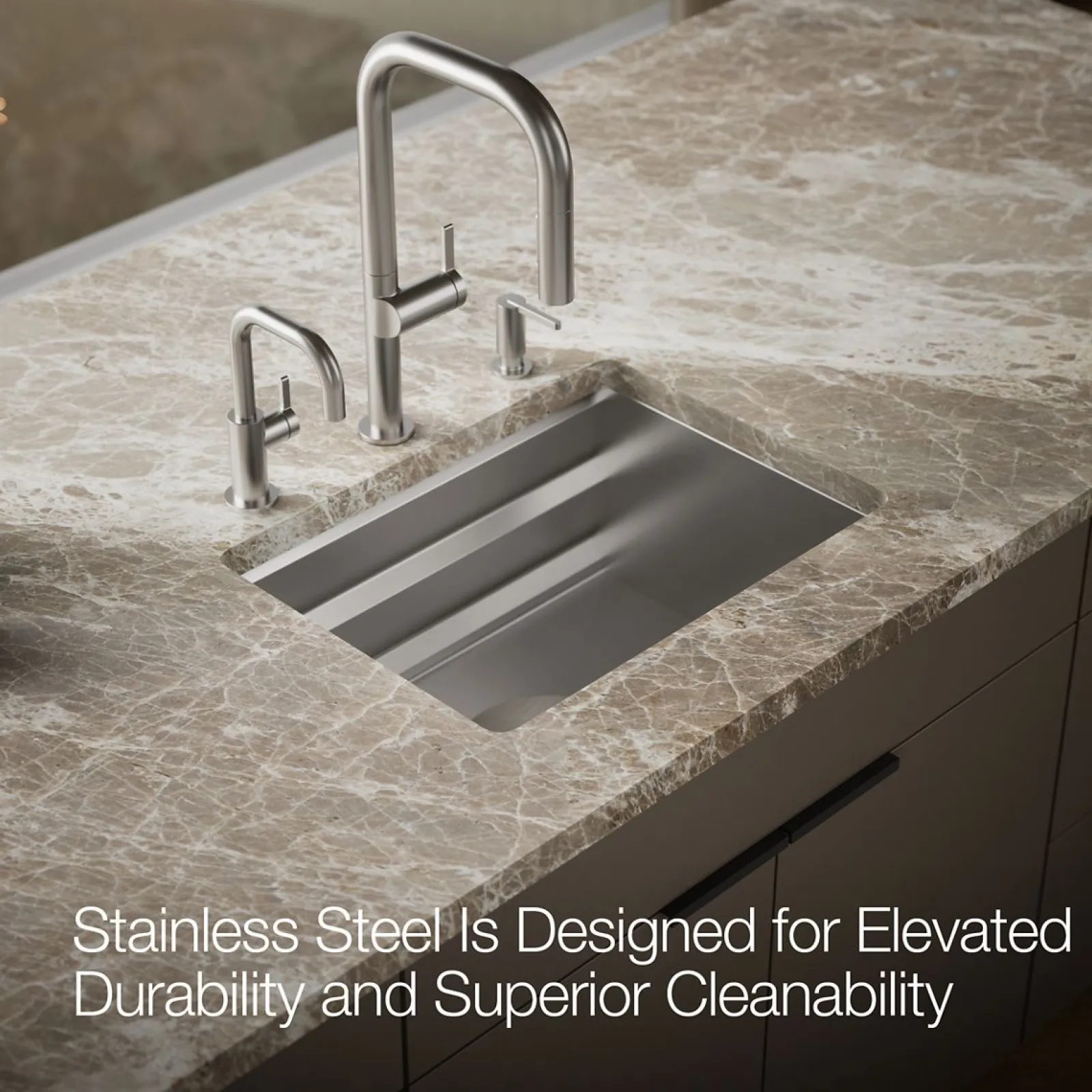 23" undermount single-bowl workstation kitchen sink^Kohler Discount