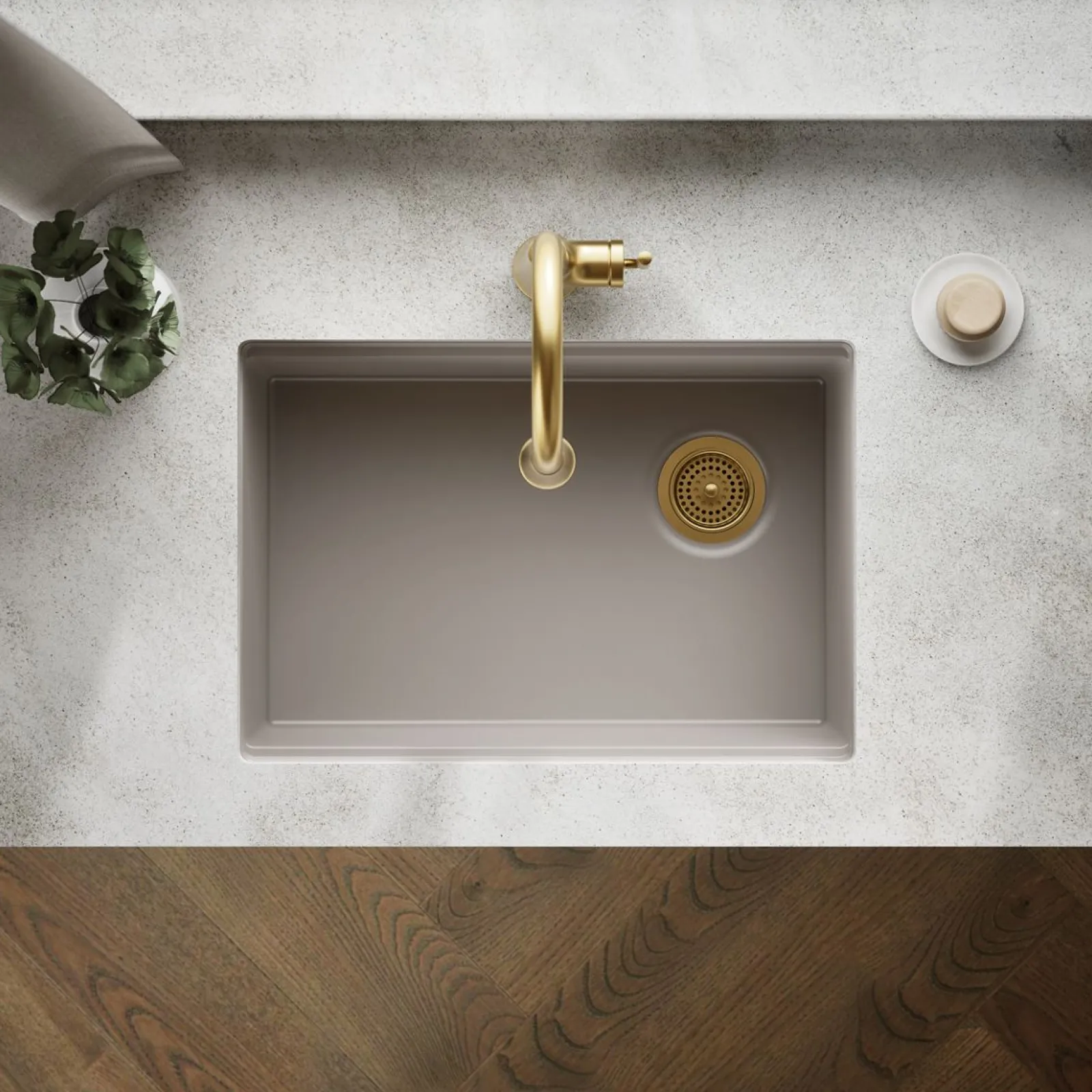 26-1/2" undermount single-bowl workstation kitchen sink^Kohler Outlet