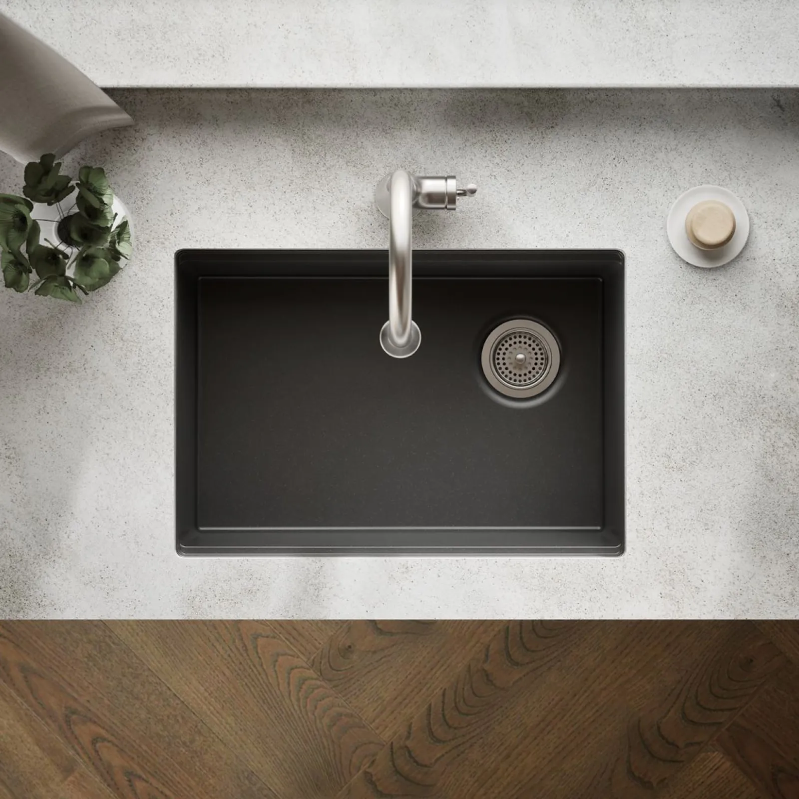 26-1/2" undermount single-bowl workstation kitchen sink^Kohler Outlet
