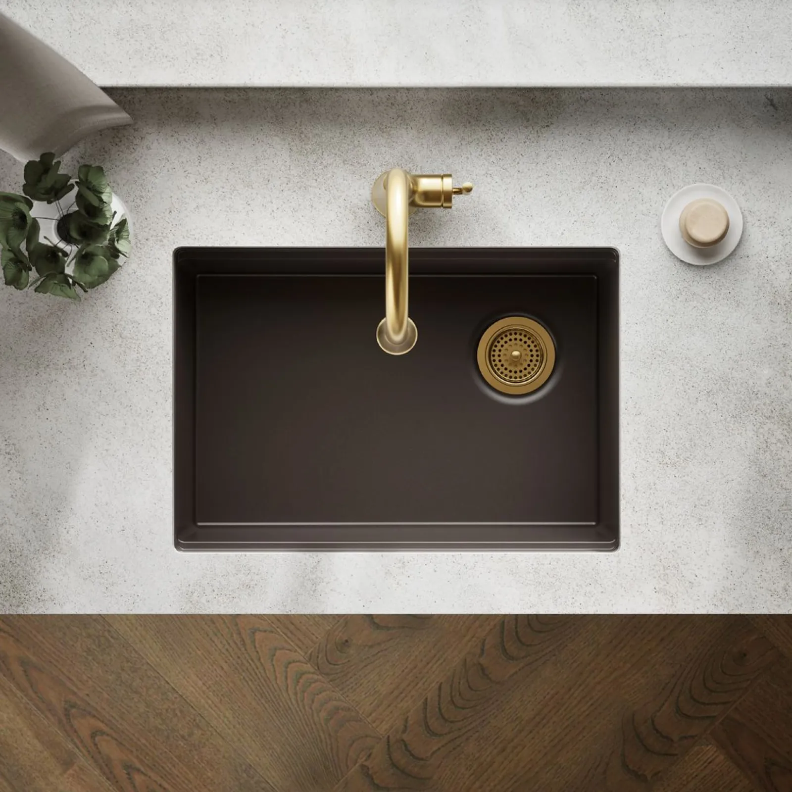 26-1/2" undermount single-bowl workstation kitchen sink^Kohler Outlet