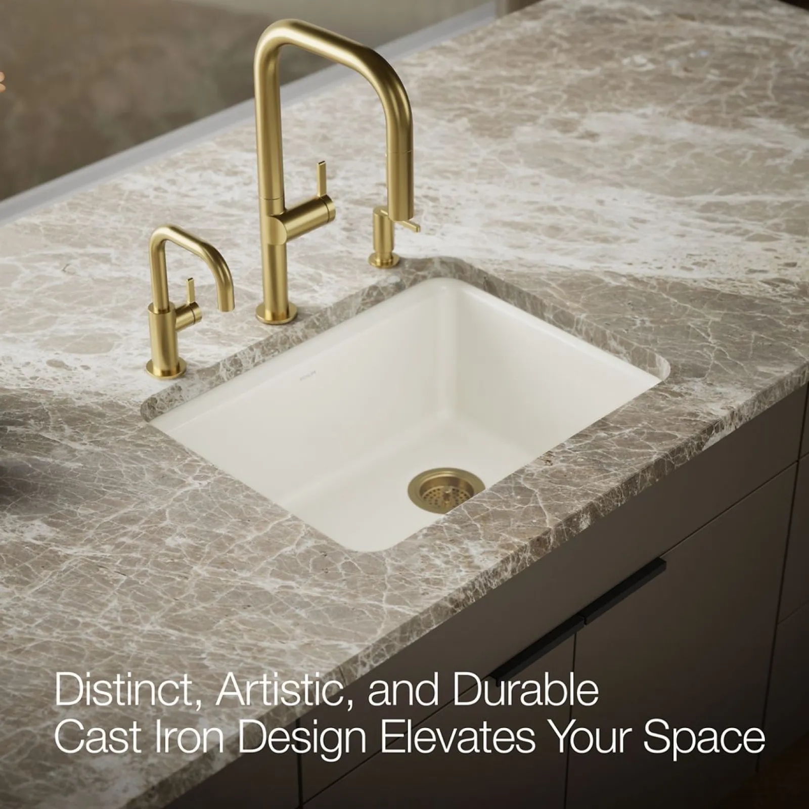 25" undermount single-bowl workstation kitchen sink^Kohler
