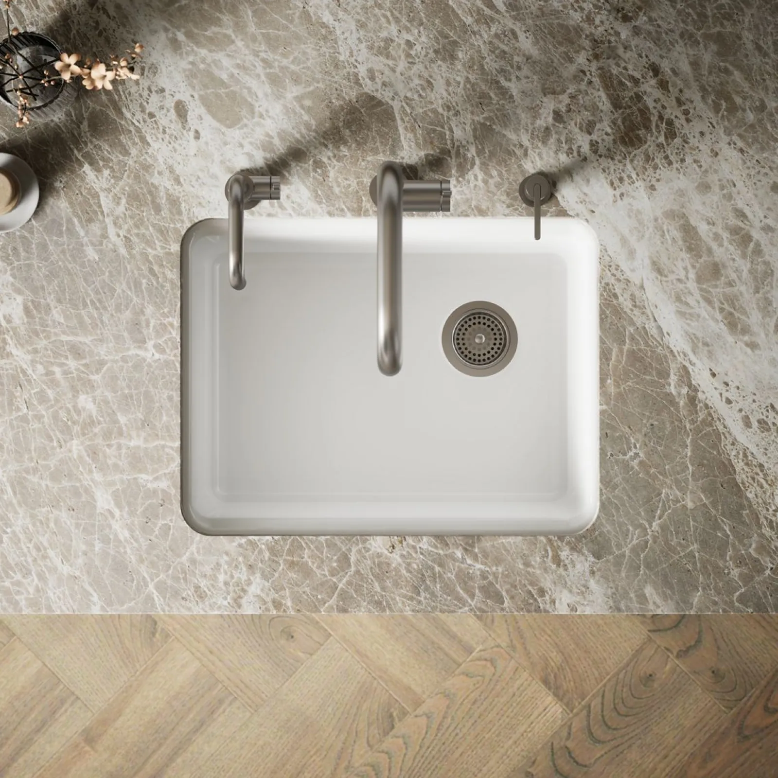 25" undermount single-bowl workstation kitchen sink^Kohler
