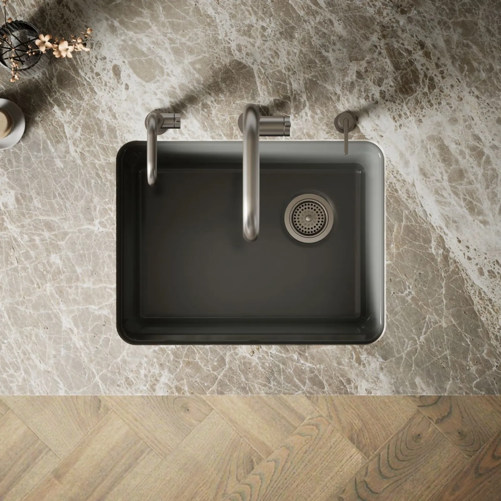 25" undermount single-bowl workstation kitchen sink^Kohler