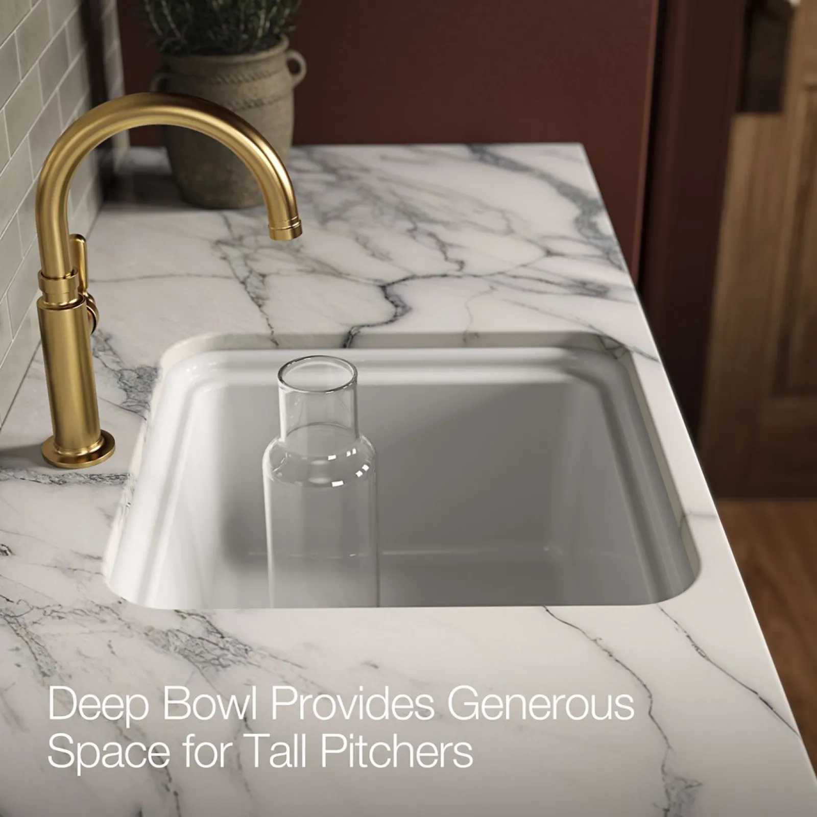 18-5/8" undermount workstation bar sink^Kohler New