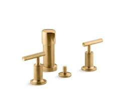 Vertical spray bidet faucet with lever handles^Kohler New