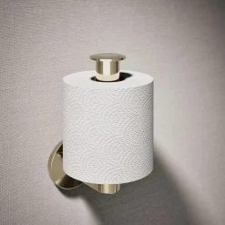 Vertical toilet paper holder^Kohler