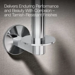 Vertical toilet paper holder^Kohler