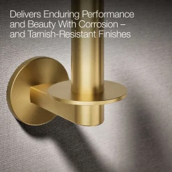 Vertical toilet paper holder^Kohler
