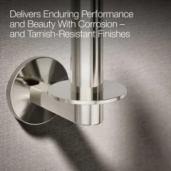 Vertical toilet paper holder^Kohler