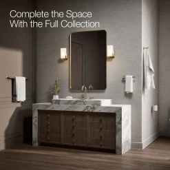 Vertical toilet paper holder^Kohler