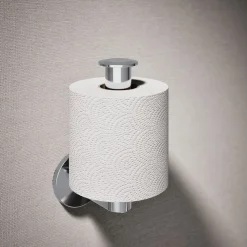 Vertical toilet paper holder^Kohler