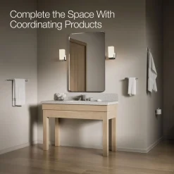Vertical toilet paper holder^Kohler