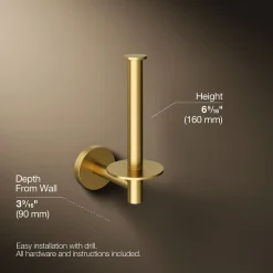 Vertical toilet paper holder^Kohler Best