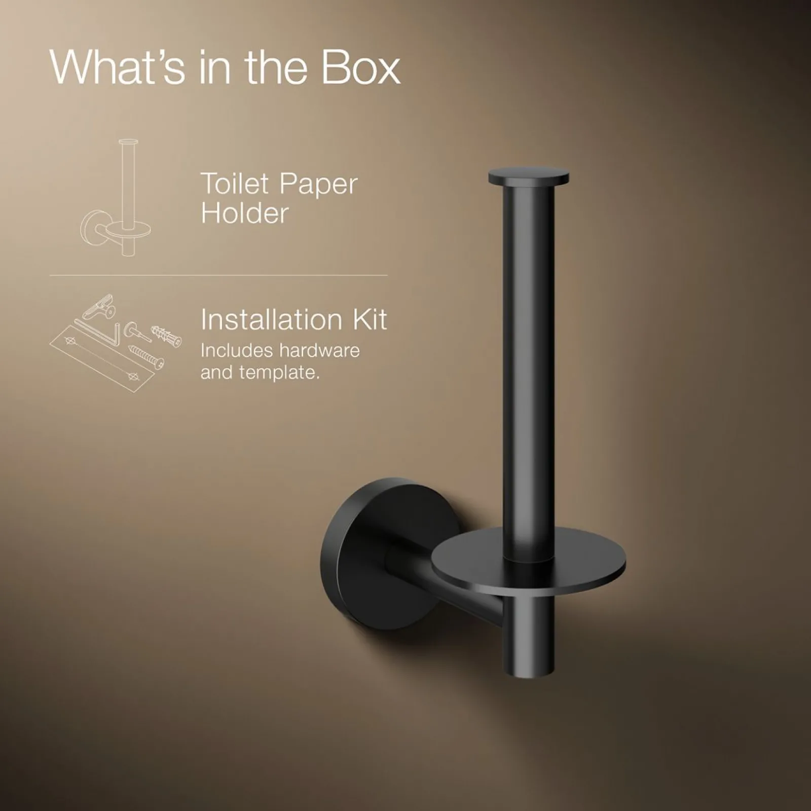 Vertical toilet paper holder^Kohler Best