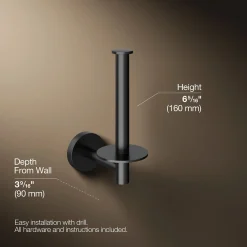 Vertical toilet paper holder^Kohler Best