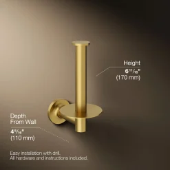 Vertical toilet paper holder^Kohler Clearance