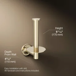 Vertical toilet paper holder^Kohler Clearance
