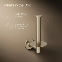 Vertical toilet paper holder^Kohler Clearance