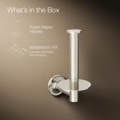 Vertical toilet paper holder^Kohler Clearance
