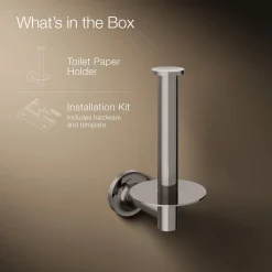 Vertical toilet paper holder^Kohler Clearance