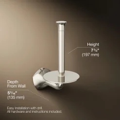 Vertical toilet paper holder^Kohler Online