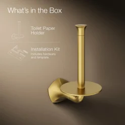 Vertical toilet paper holder^Kohler Online