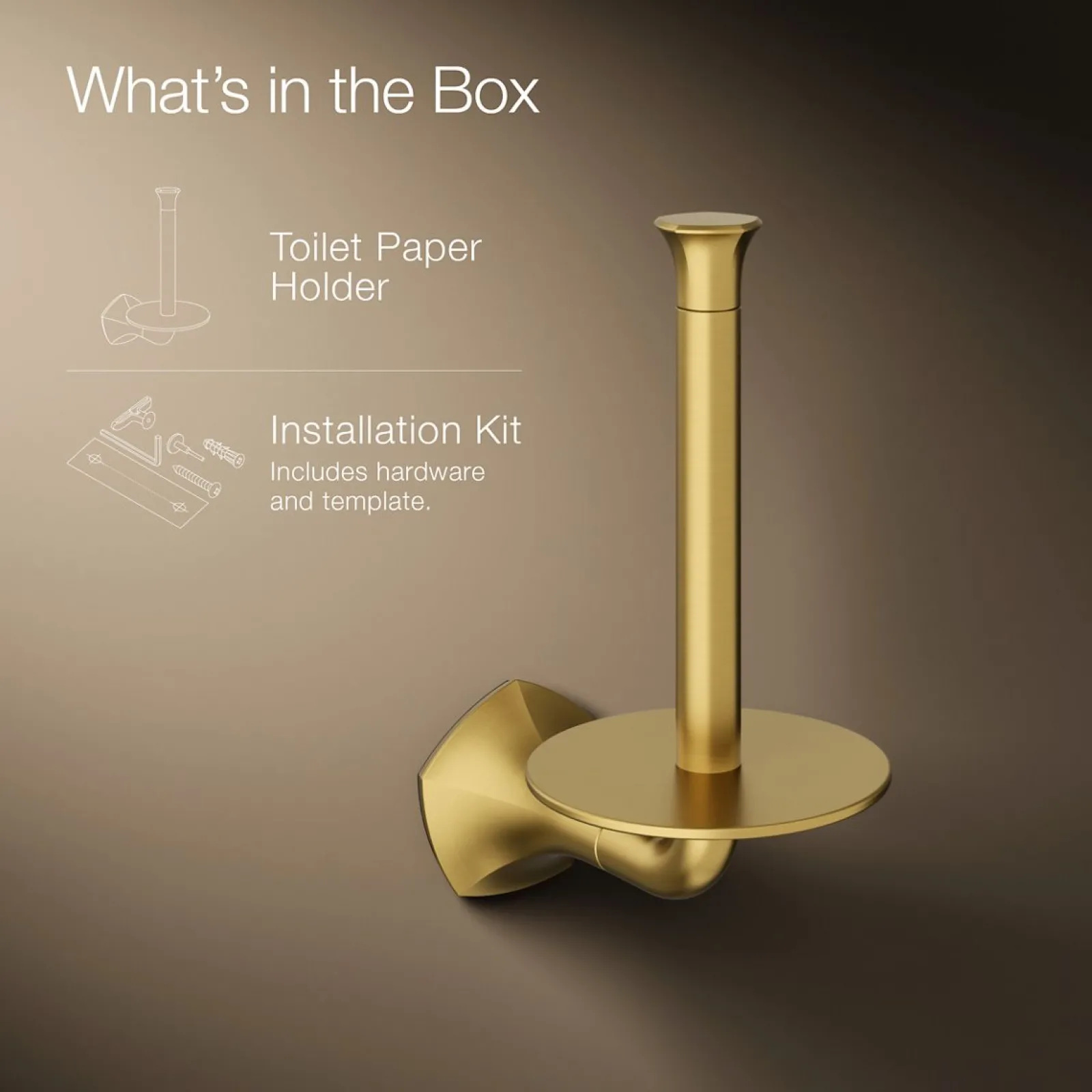 Vertical toilet paper holder^Kohler Online