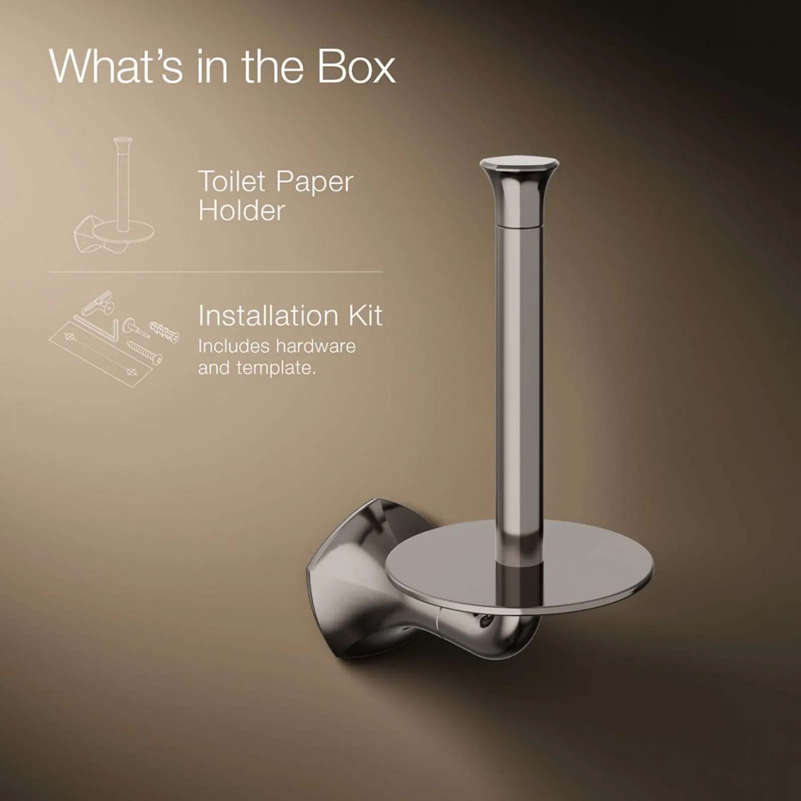 Vertical toilet paper holder^Kohler Online