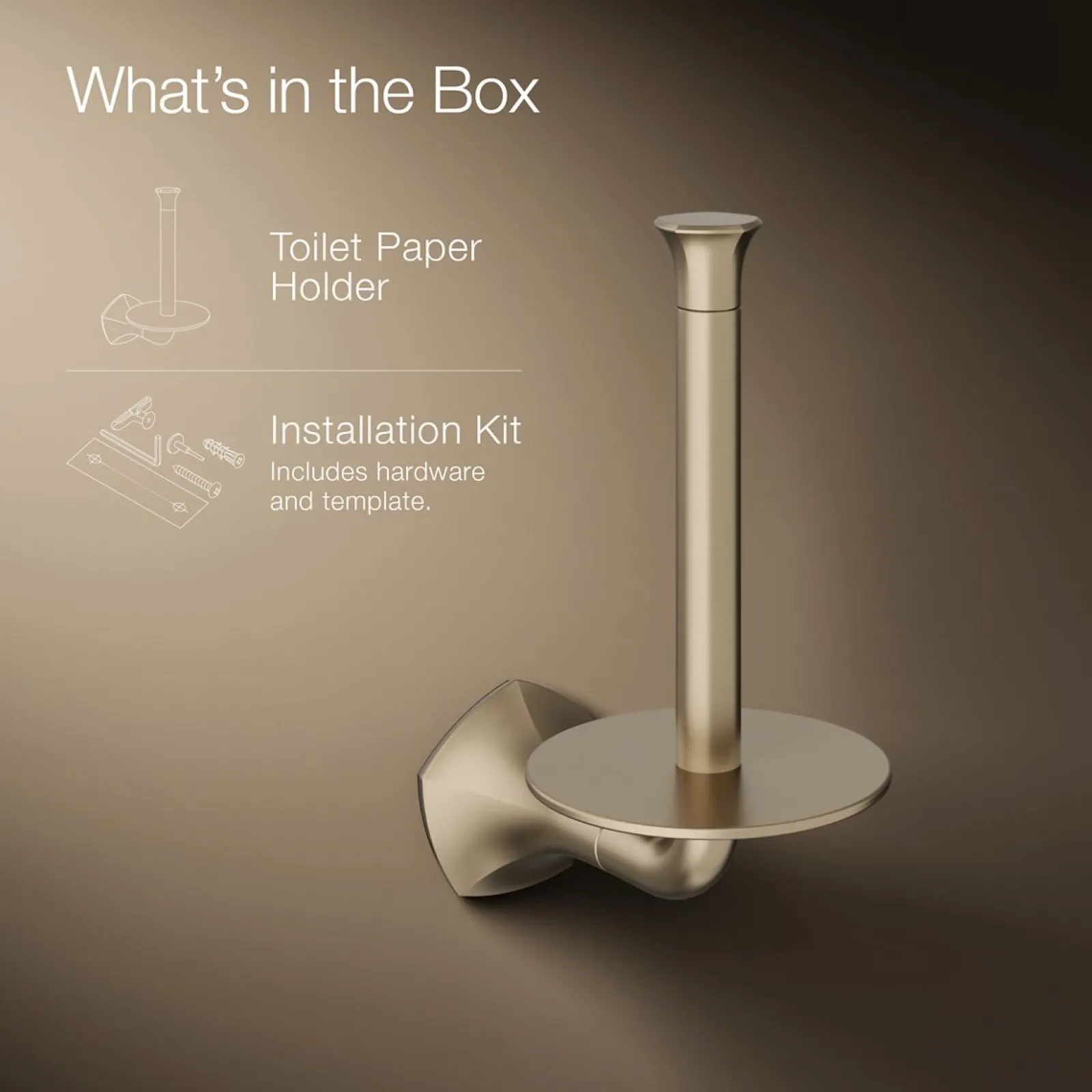 Vertical toilet paper holder^Kohler Online