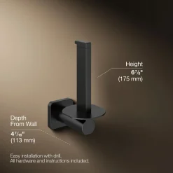 Vertical toilet paper holder^Kohler Best