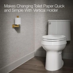 Vertical toilet paper holder^Kohler Best