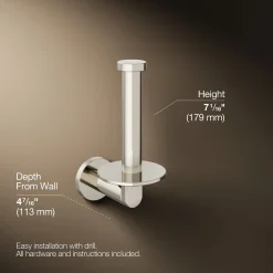 Vertical toilet paper holder^Kohler Clearance