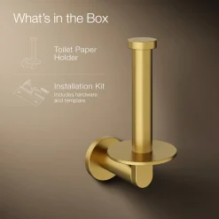 Vertical toilet paper holder^Kohler Clearance