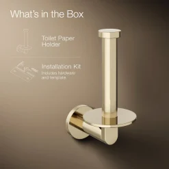 Vertical toilet paper holder^Kohler Clearance