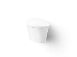 Wall-hung compact elongated smart toilet bowl, dual-flush^Kohler Online